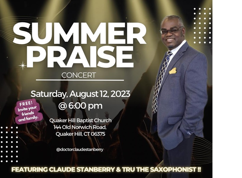 Praise concert Aug 12